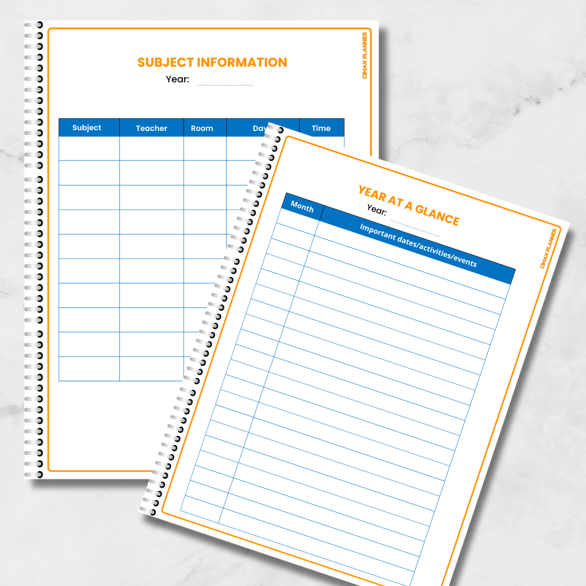 CIMAX High School Academic Planner (Special Offer - Limited Time)