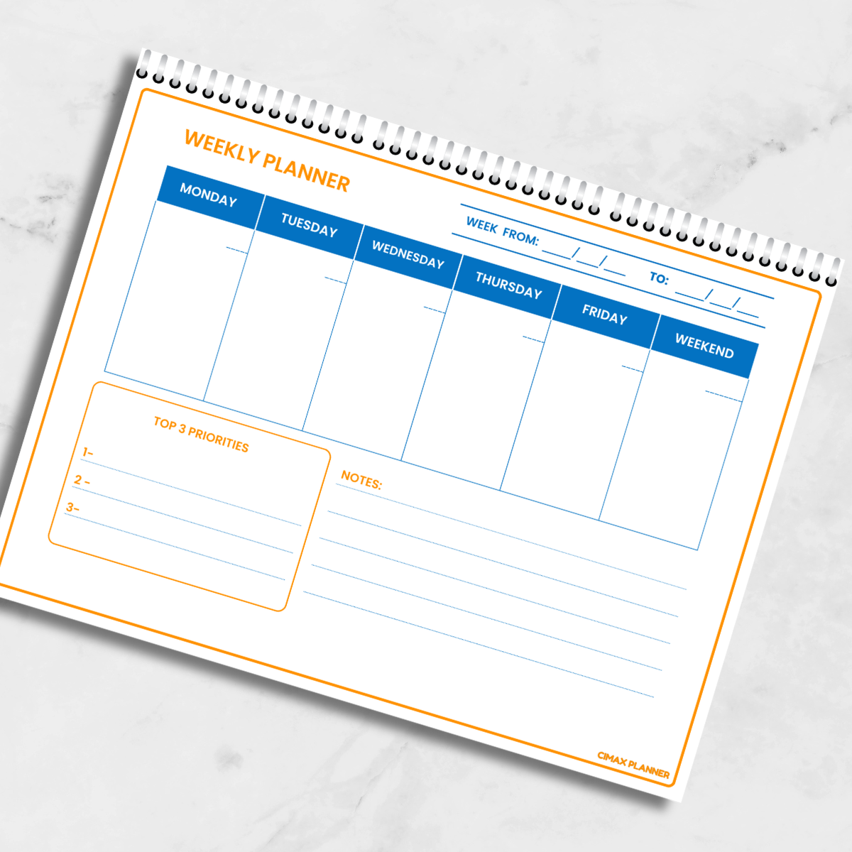 CIMAX High School Academic Planner (Special Offer - Limited Time)