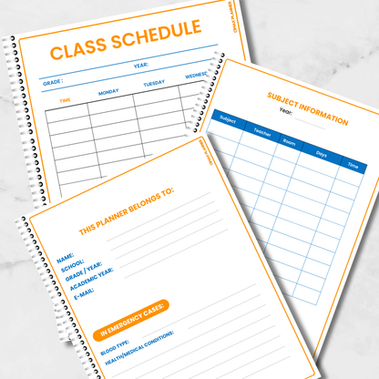CIMAX High School Academic Planner (Special Offer - Limited Time)